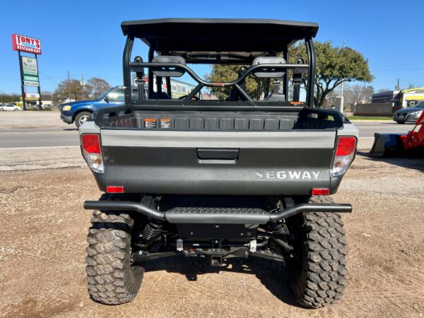 2025 Segway UT10P Premium Crew Light Gray & Black Utility Vehicle - Image 27