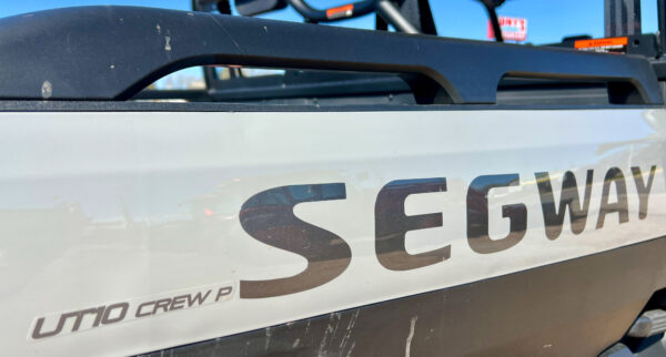 2025 Segway UT10P Premium Crew Light Gray & Black Utility Vehicle - Image 5
